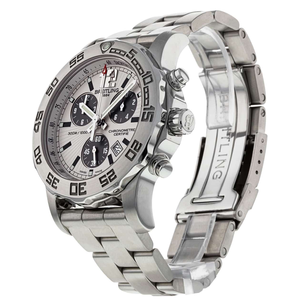 Pre Owned Breitling Colt Chronograph II A73387 Watch Watchfinder